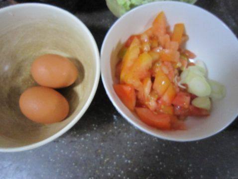 西红柿汤面步骤1