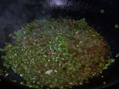 豇豆打卤面步骤5