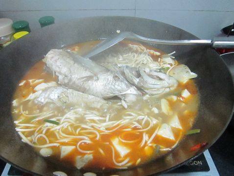 豆豉鱼面步骤9