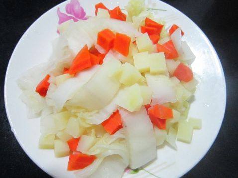 番茄打卤面步骤7