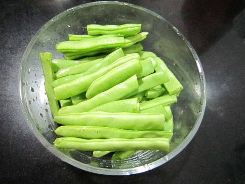 排骨豆角蒸面步骤3