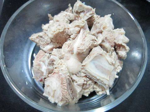 排骨豆角蒸面步骤2
