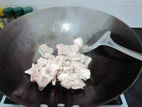 排骨豆角蒸面步骤5