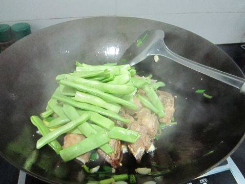 排骨豆角蒸面步骤8