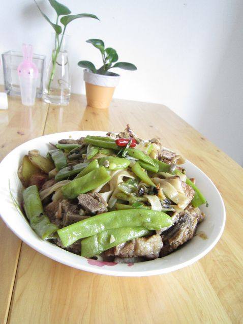 排骨豆角蒸面步骤11