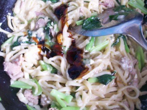 肉片炒面步骤10