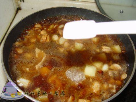 鸡腿菠菜面步骤6
