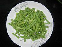 菜豆蒸面步骤4