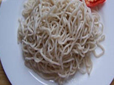 西红柿豆角炒面步骤2