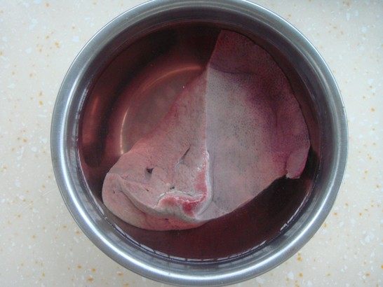 猪肝胡萝卜面步骤4