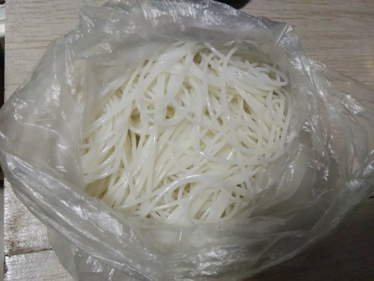 炒粗粉步骤1
