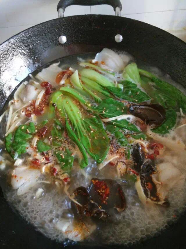 高汤酸辣粉步骤22