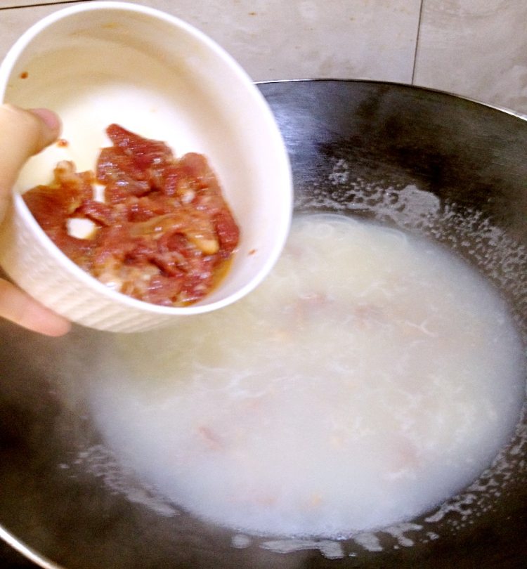青菜猪肉汤粉步骤6