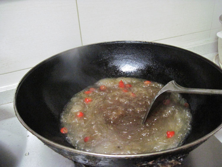 香葱南粉汤步骤8