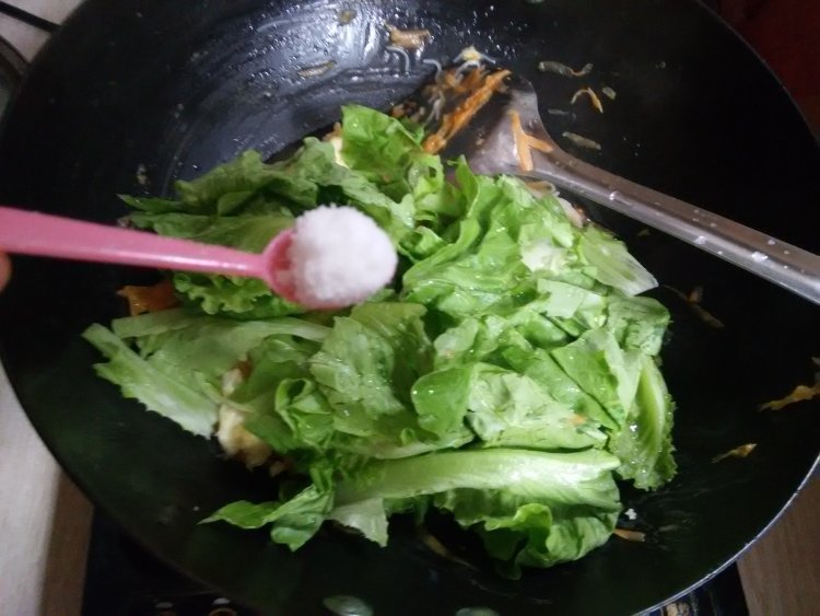 炒湖头米粉步骤9
