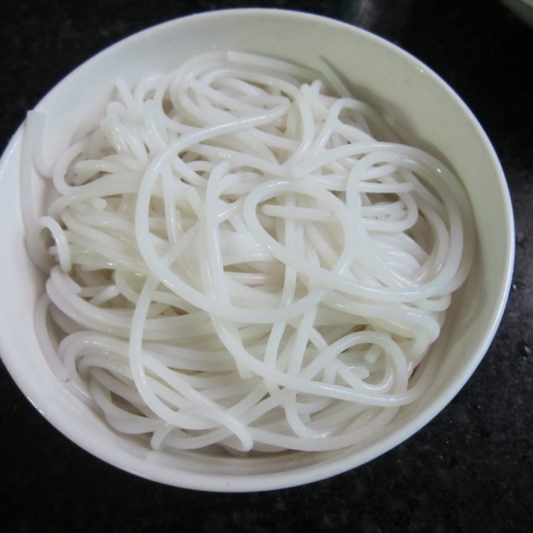 米椒豆角拌粉步骤12