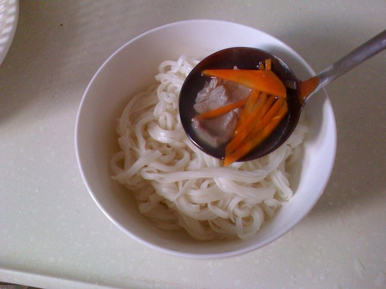 瘦肉汤河粉步骤11
