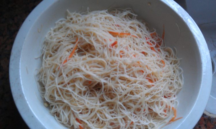 香菇瘦肉蒸米粉步骤5