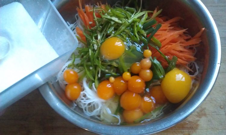香煎米粉步骤7