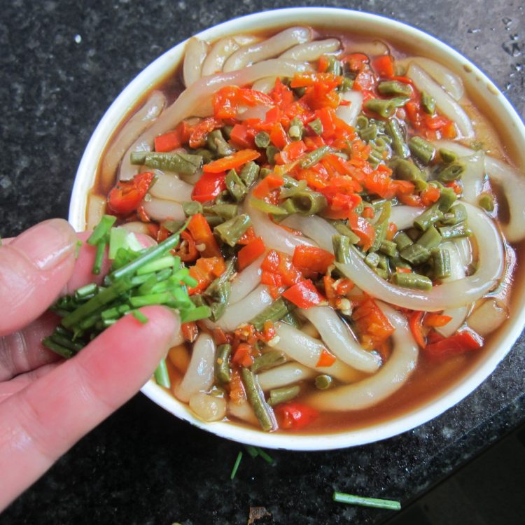 咸菜粉条步骤10