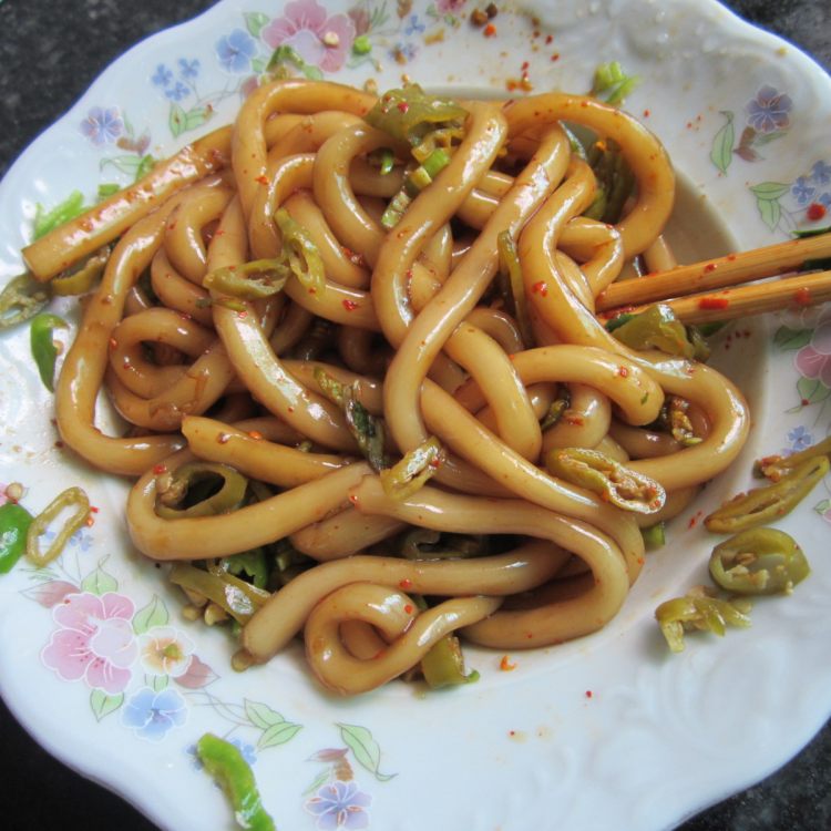 炝酸辣土豆粉步骤8