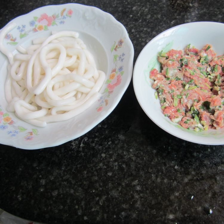 肉末土豆粉步骤1