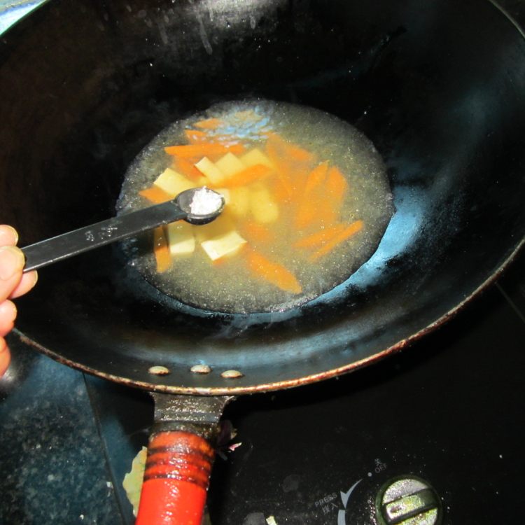 豆腐胡萝卜煮粉步骤9