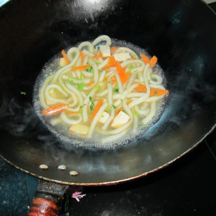 豆腐胡萝卜煮粉步骤11