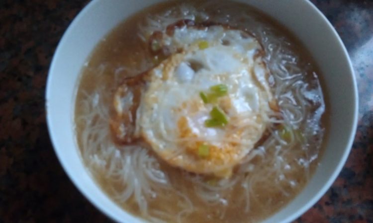 鸡蛋汤米粉步骤14