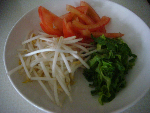 肉丝汤粉步骤3