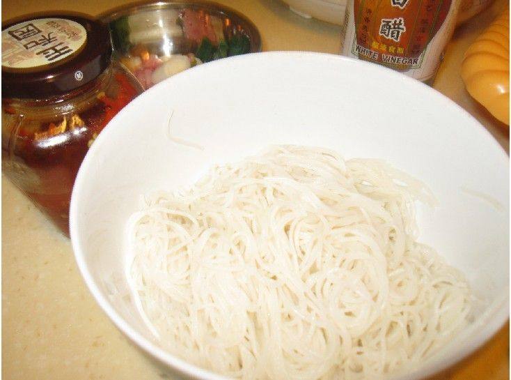 没有酸笋的酸辣粉步骤4