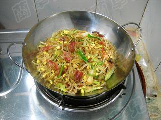 干锅豆芽粉丝步骤14