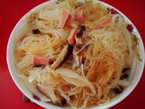 三丝蒸米粉步骤11