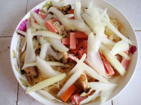 三丝蒸米粉步骤9