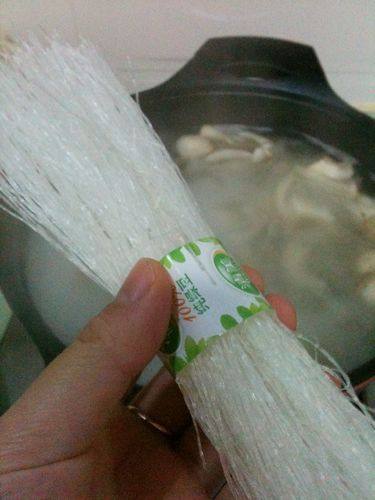 菌菇牛肉粉步骤4