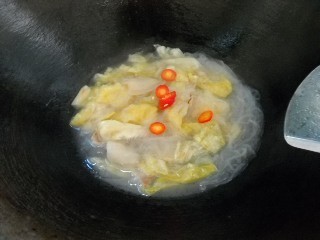 开胃酸菜白肉粉丝步骤10