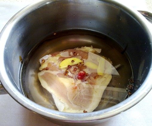 普罗旺斯鸡肉焗贝壳粉步骤2