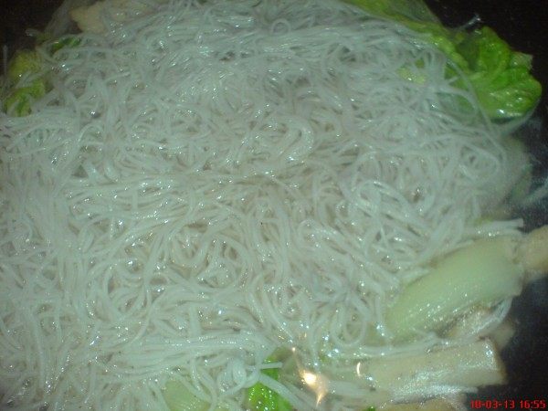 白菜米粉步骤5