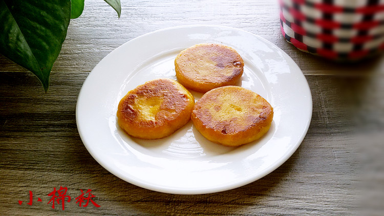 奶香红薯饼步骤6