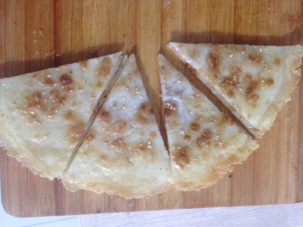香煎芝麻饼步骤6