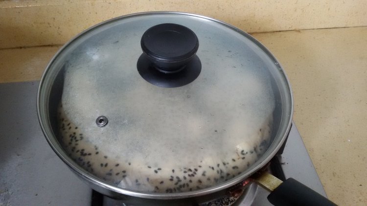 炸葱油烙饼步骤7