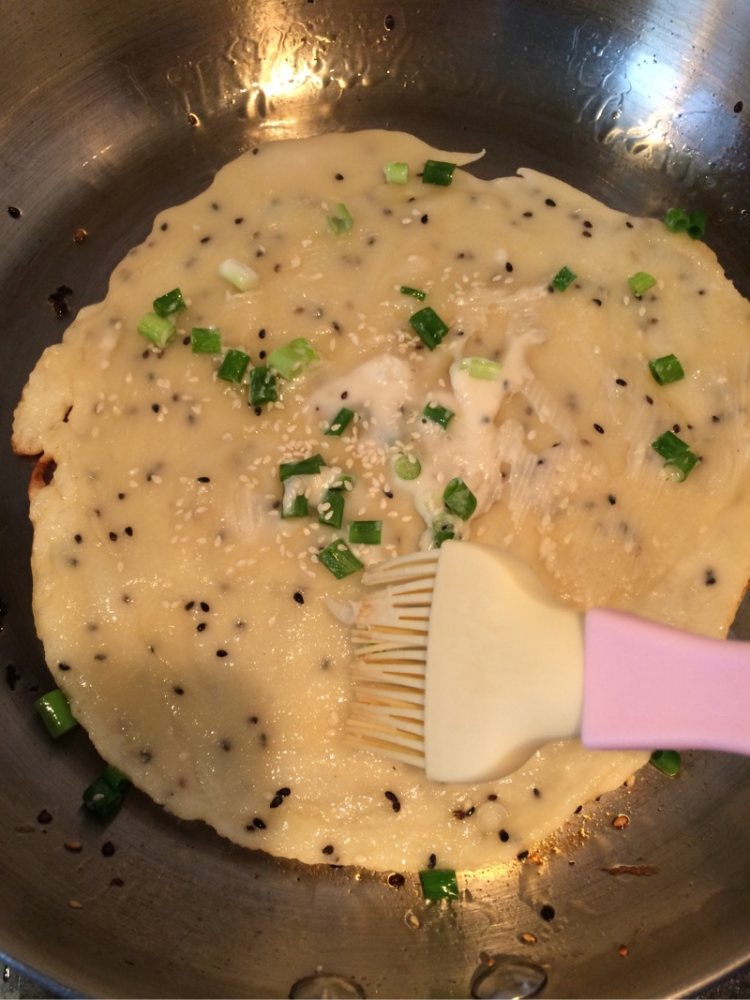 黑白芝麻软饼步骤7