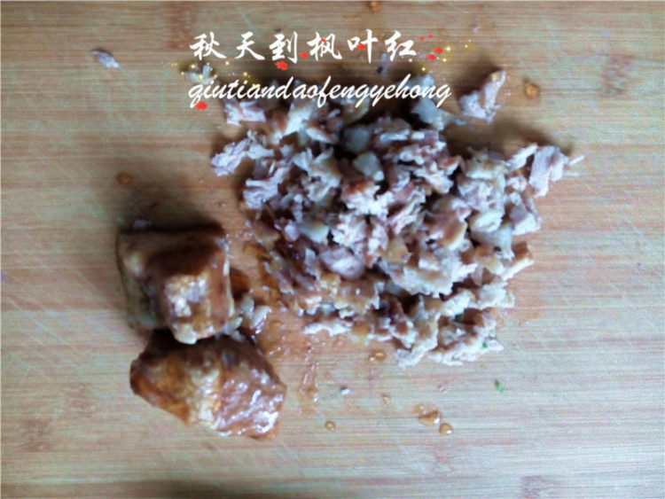 圆白菜熟肉饼步骤1