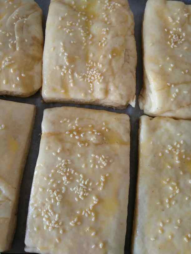 芝麻椒盐发面烧饼步骤14