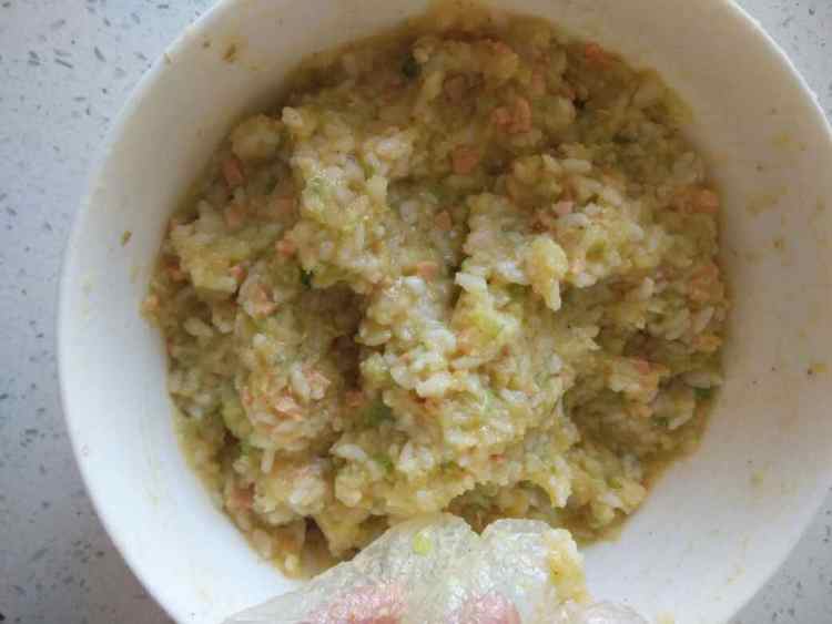 米饭土豆饼步骤5