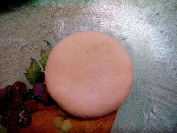 绿豆沙馅发面饼步骤8
