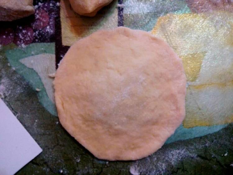 绿豆沙馅发面饼步骤5