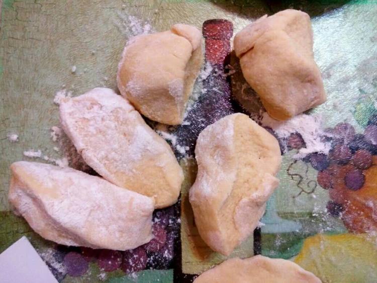 绿豆沙馅发面饼步骤4