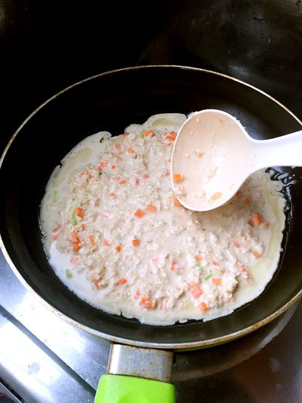 燕麦鸡蛋饼步骤7