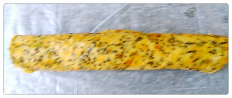 黑芝麻豆渣饼步骤10